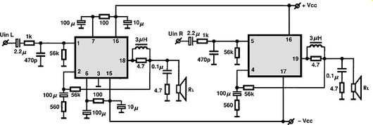 STK4150MK5 circuito eletronico