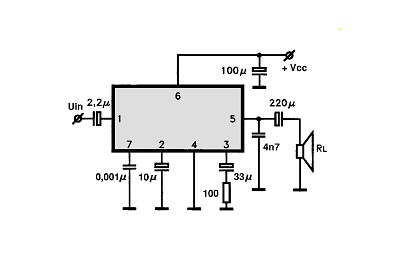 TA7066P circuito eletronico