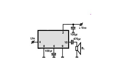 TA7368F circuito eletronico