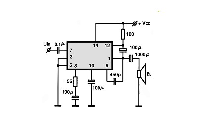 TBA641A circuito eletronico
