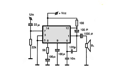 TBA641B circuito eletronico