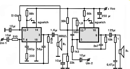 TCA210 circuito eletronico