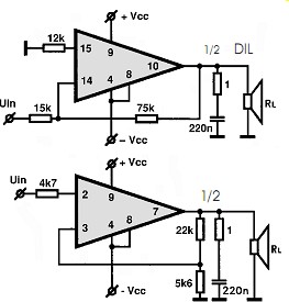 TCA2465A circuito eletronico