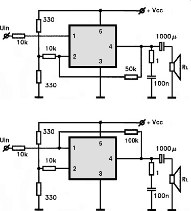 TCA365 circuito eletronico
