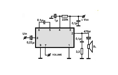 TDA1013B circuito eletronico