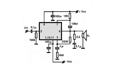 TDA1102 circuito eletronico
