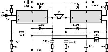 TDA2006-II-MOSNA circuito eletronico