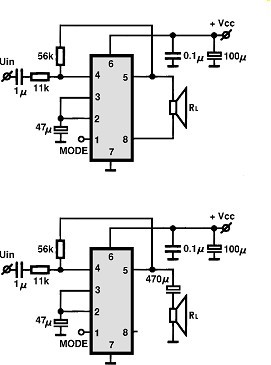 TDA8541T circuito eletronico