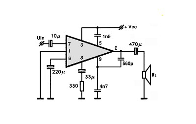 UL1403L circuito eletronico