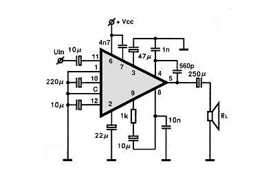 UL1461 circuito eletronico