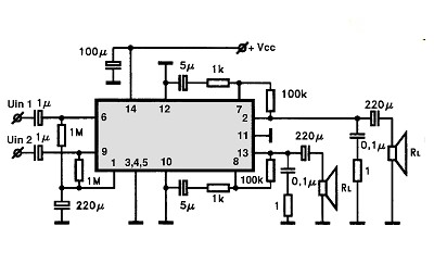ULN2274B circuito eletronico
