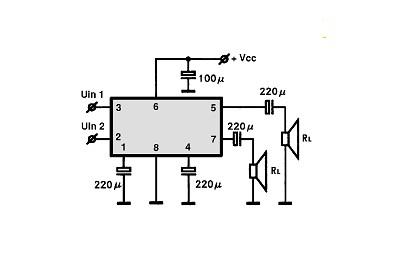 ULN3782M circuito eletronico