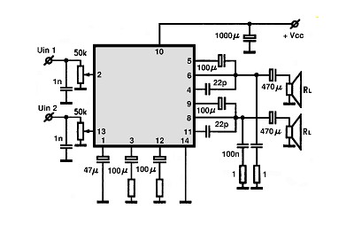 UPC1263C circuito eletronico