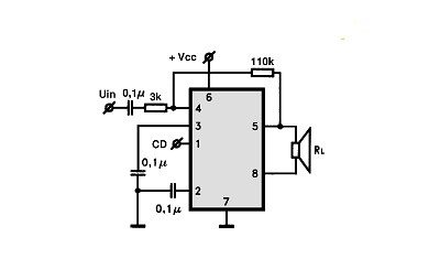 XR-T65119 circuito eletronico