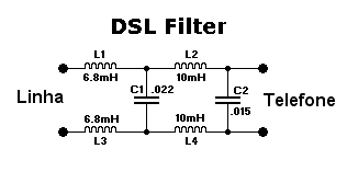 Adsl Filter Schematics