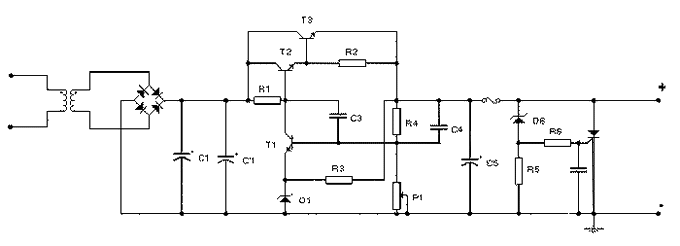 Power supply 12V 4A - Schematics