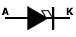 Simbolo diodo PIN