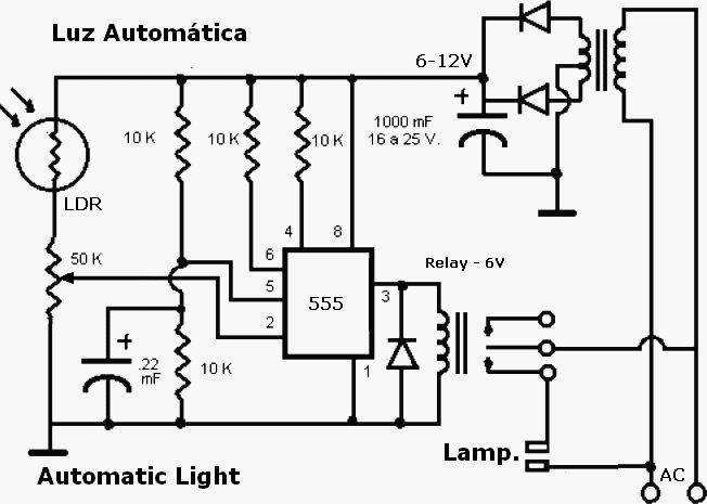 automatic light circuit