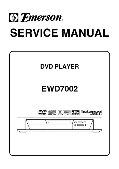 EMERSON DVD EWD7002