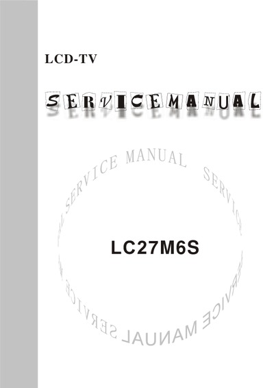 Xoceco LC27M6S service manual