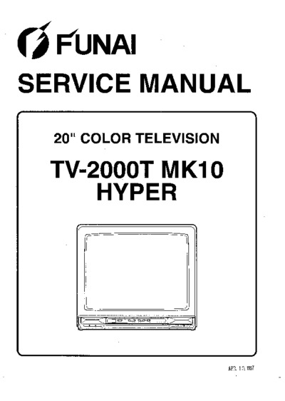 FUNAI TV-2000T MK10