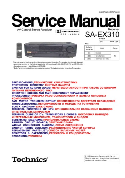 Technics SA-EX310