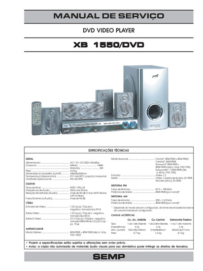 Toshiba XB-1550DVD