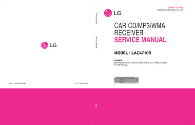 LG AUDIO LAC-4710RW