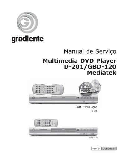 DVD GRADIENTE D201_GBD120 MEDIATEK