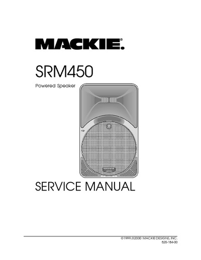 MACKIE SRM450 Powered Speaker