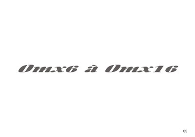 Amplificador Oneal Omx6 a Omx16