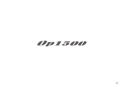 Amplificador Oneal Op1500