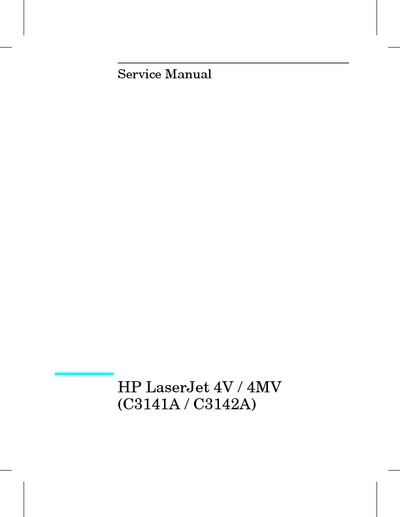 HP LASERJET 4V - 4MV