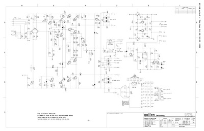 GALLIEN KRUEGER MB150S+E-III_Power_Amp_Board