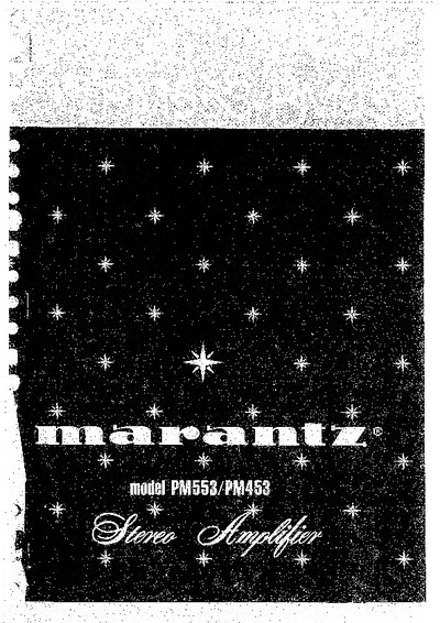 Marantz PM-453_553 audio