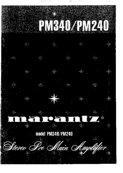Marantz PM-340 audio