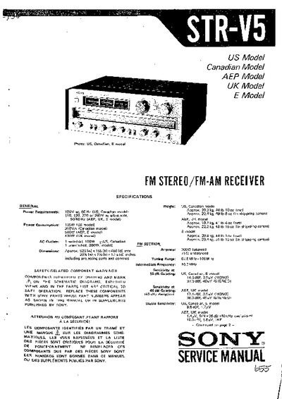 Sony STR-V5