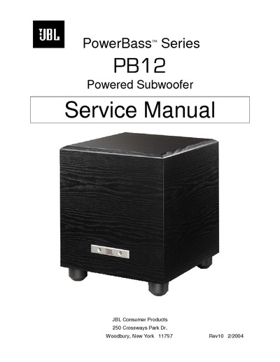 JBL - Power Bass PB12