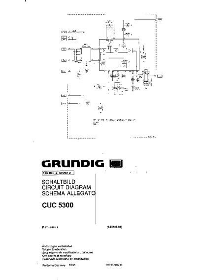 Grundig CUC5300 (P37-040)
