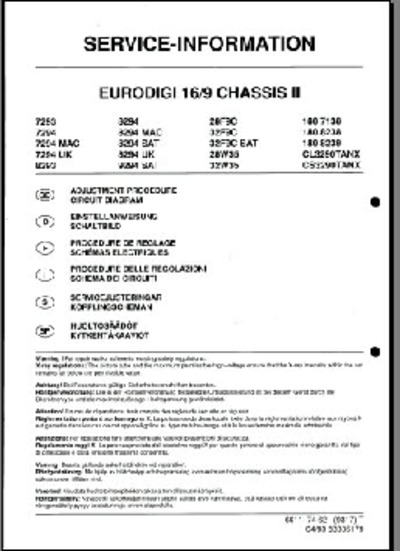 Nokia Eurodigi 16:9 chassis II