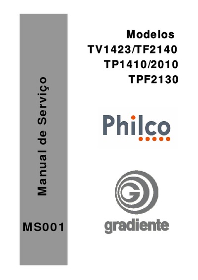 Esquema Gradiente TV1423
