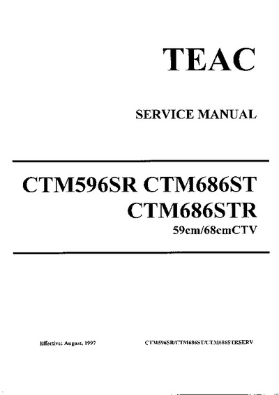 TEAC CTM596