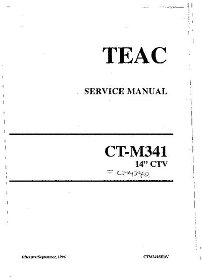 TEAC CTM341