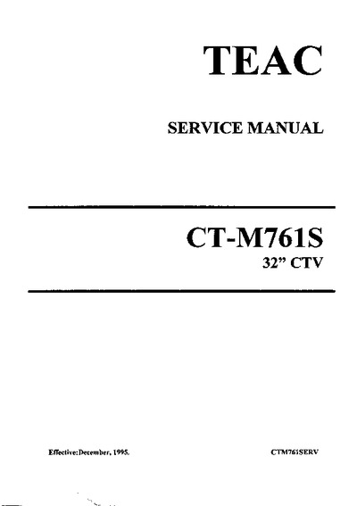 TEAC CTM-761S