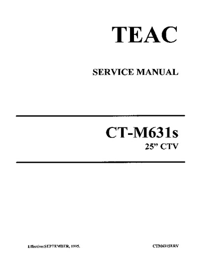 TEAC CT-M631S