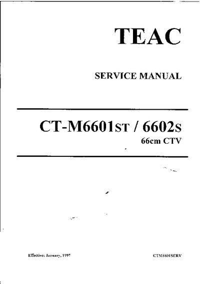 TEAC CTM6601