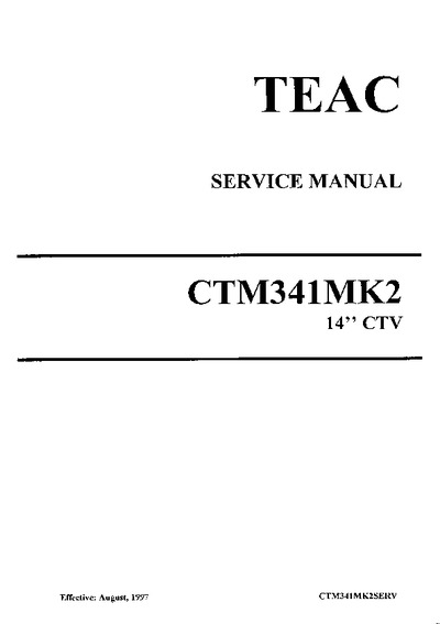 TEAC CT341 MK2