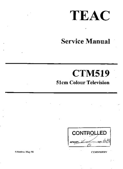 TEAC CT-M519