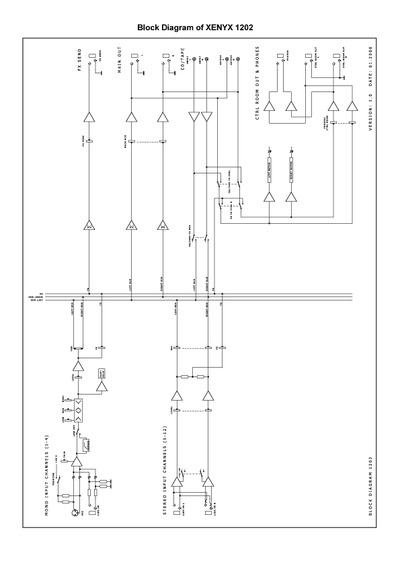 BEHRINGER XENIX 1202 schematic