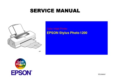 Epson Stylus Photo 1200 Service Manual